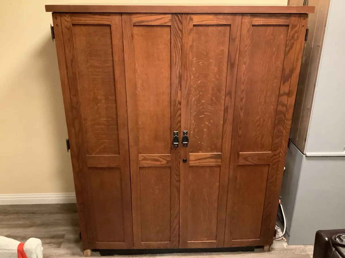 Solid wood bureau - Image 1