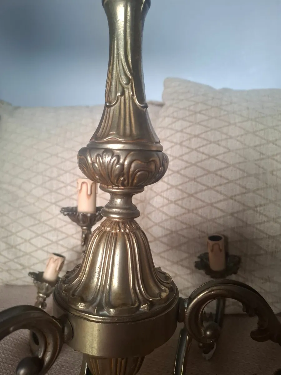 Living room Gold Chandelier - Image 3