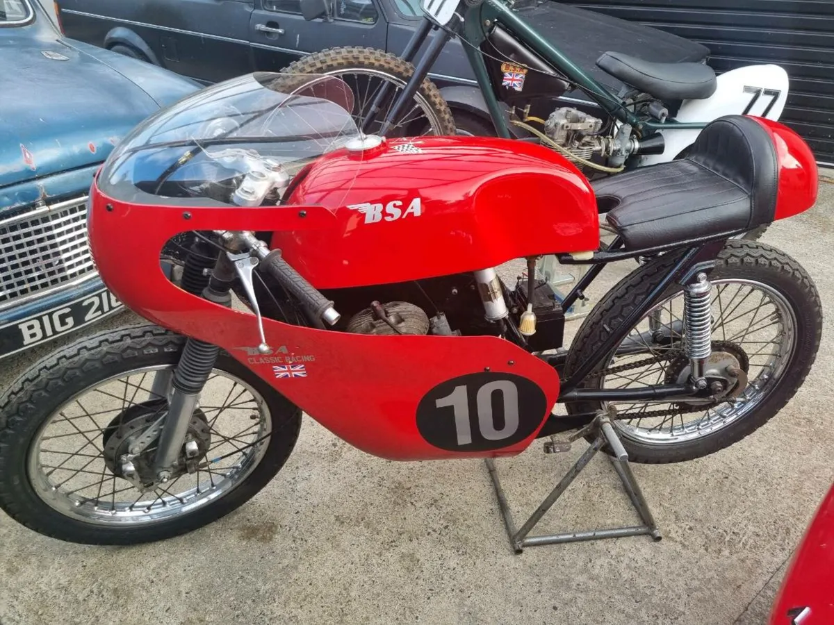 Circa 1962 bsa bantam race bike - Image 2