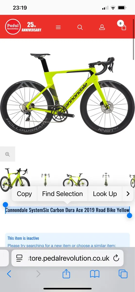 Cannondale race bike - Image 2