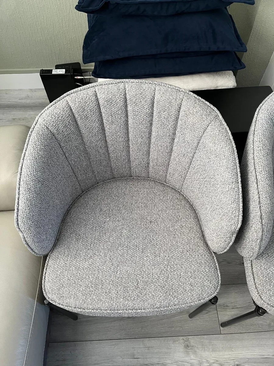 Grey Dining Chairs - Image 1