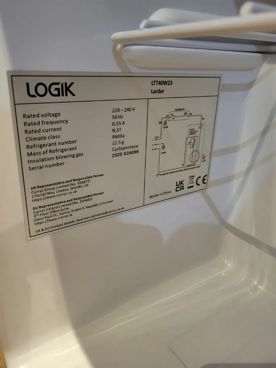 Logik Mini Fridge - Image 2