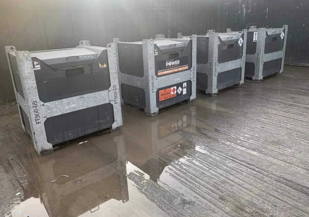 900L Static Fuel Bowser – Heavy-Duty Steel, Ready - Image 1