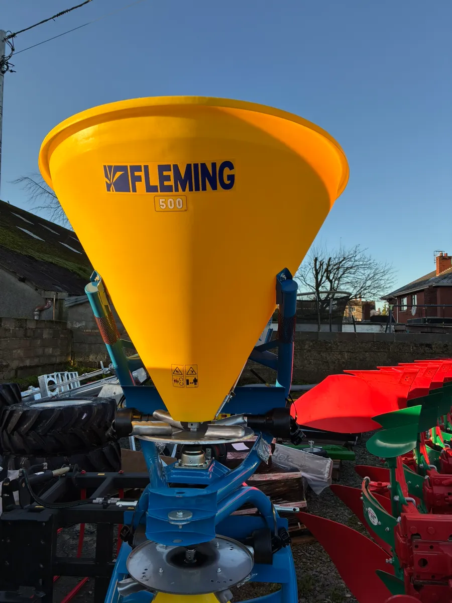 New Fleming 500 fertilizer/salt spreader - Image 1