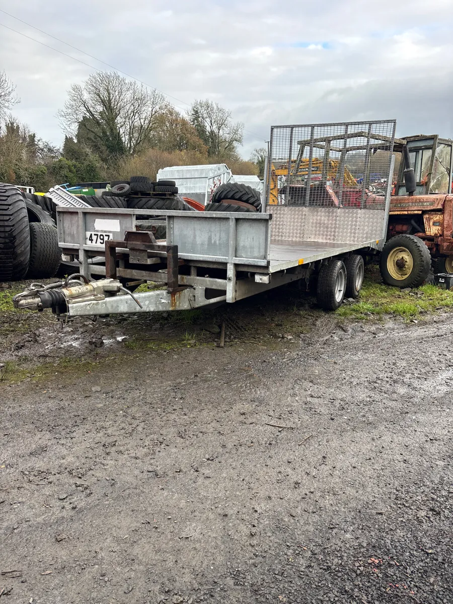 Ifor Williams 14x6 beaver trail trailer