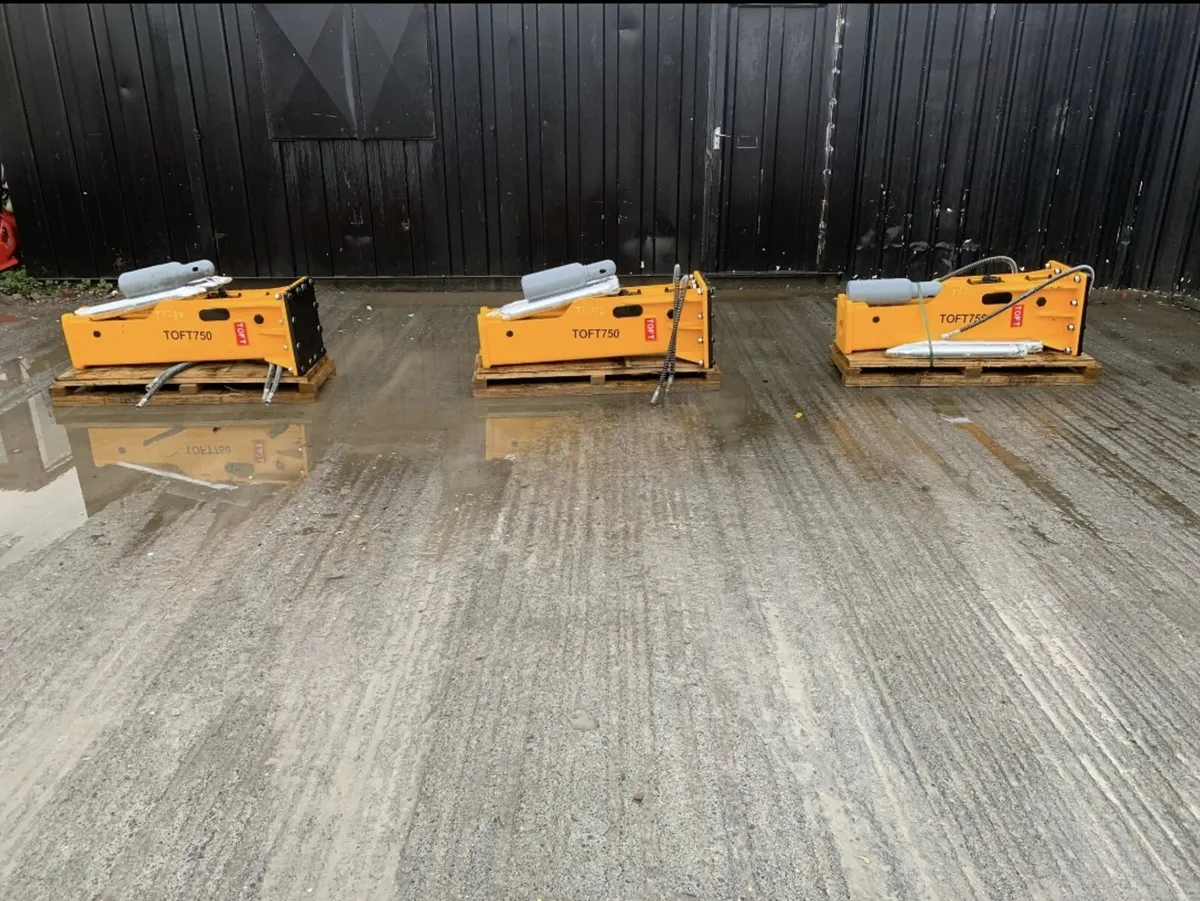 Hydraulic Rock Breaker - 7–10 Ton Digger - Image 2