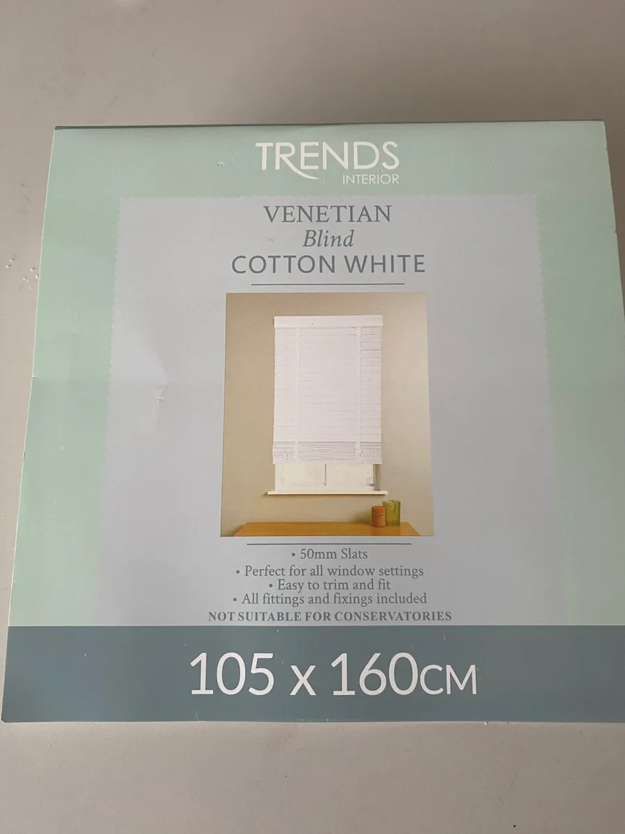 Venetian Blind - cotton colour - Image 1