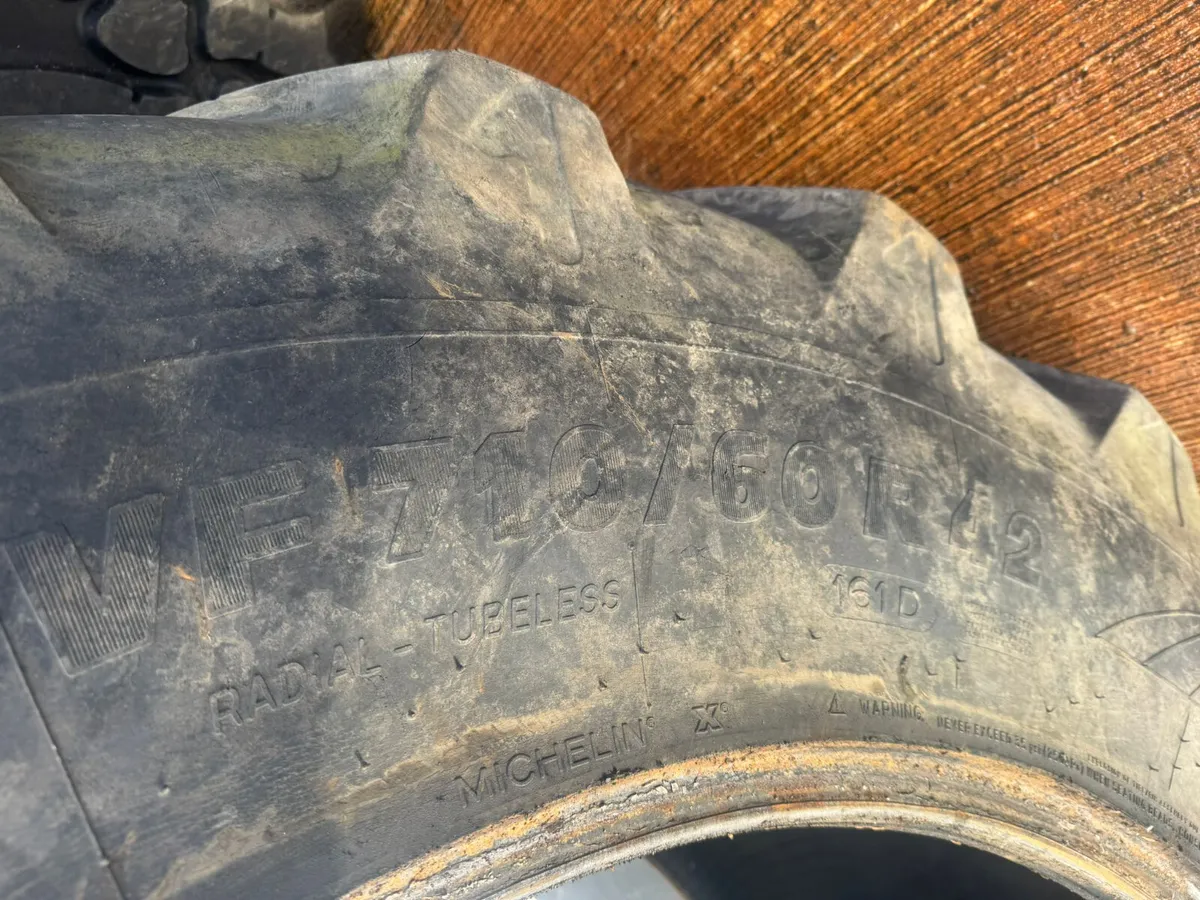 1 x Michelin XeoBib 710/60 R42 - Image 2