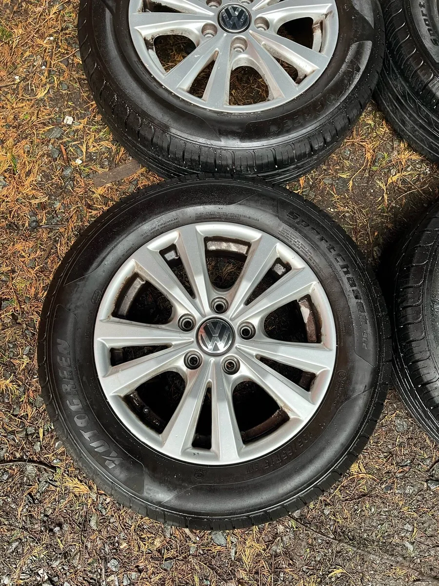 15’ VW GOLF CADDY 5x112 alloy wheels - Image 3