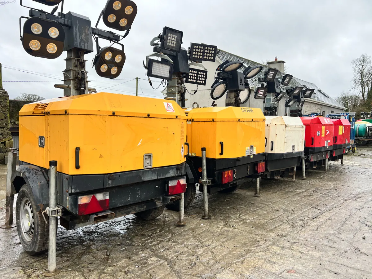 Generac VB-9 LED lighting towers - Image 1