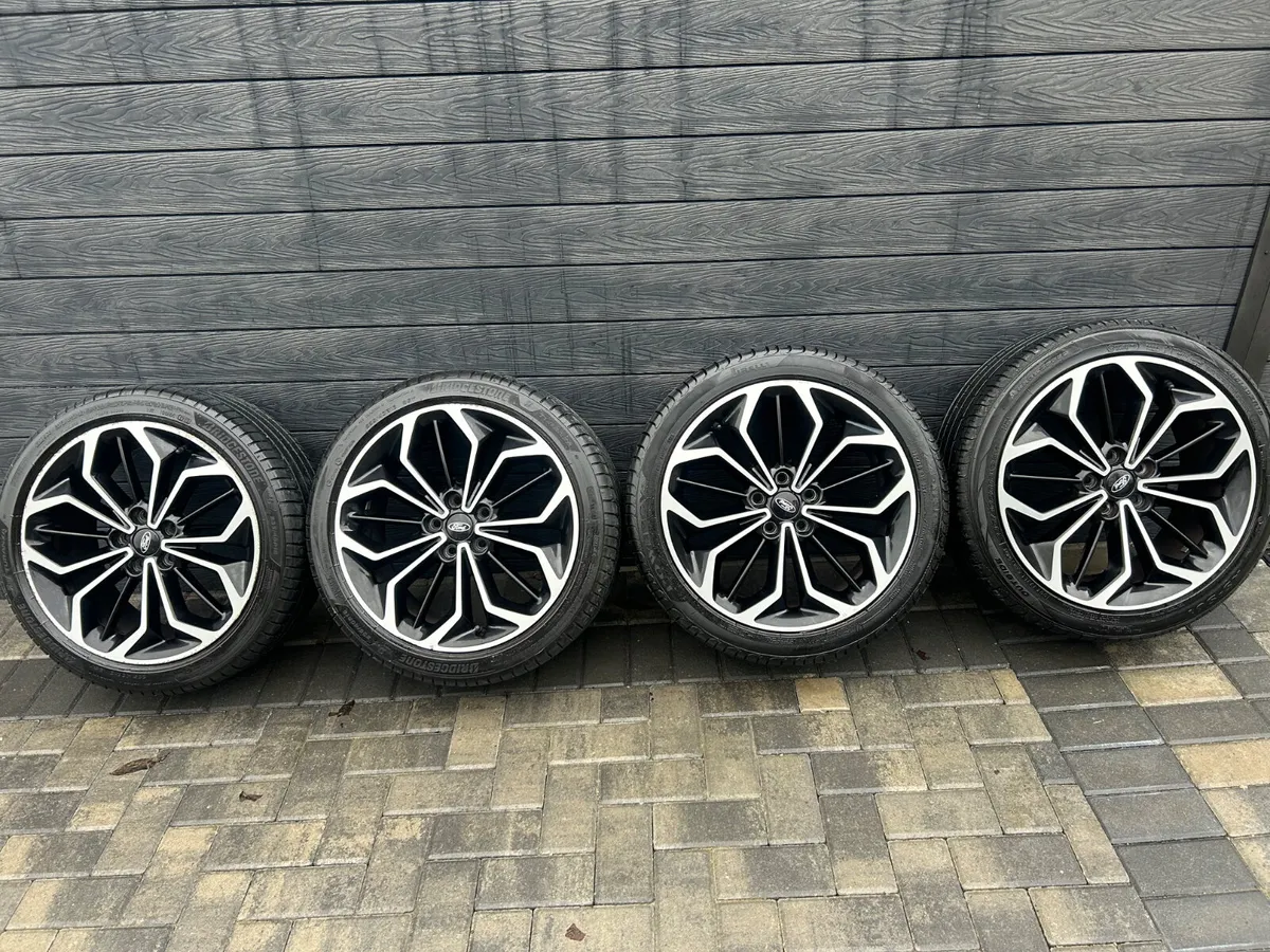 18” GENUINE FORD ST-LINE ALLOY WHEELS & TYRES - Image 2