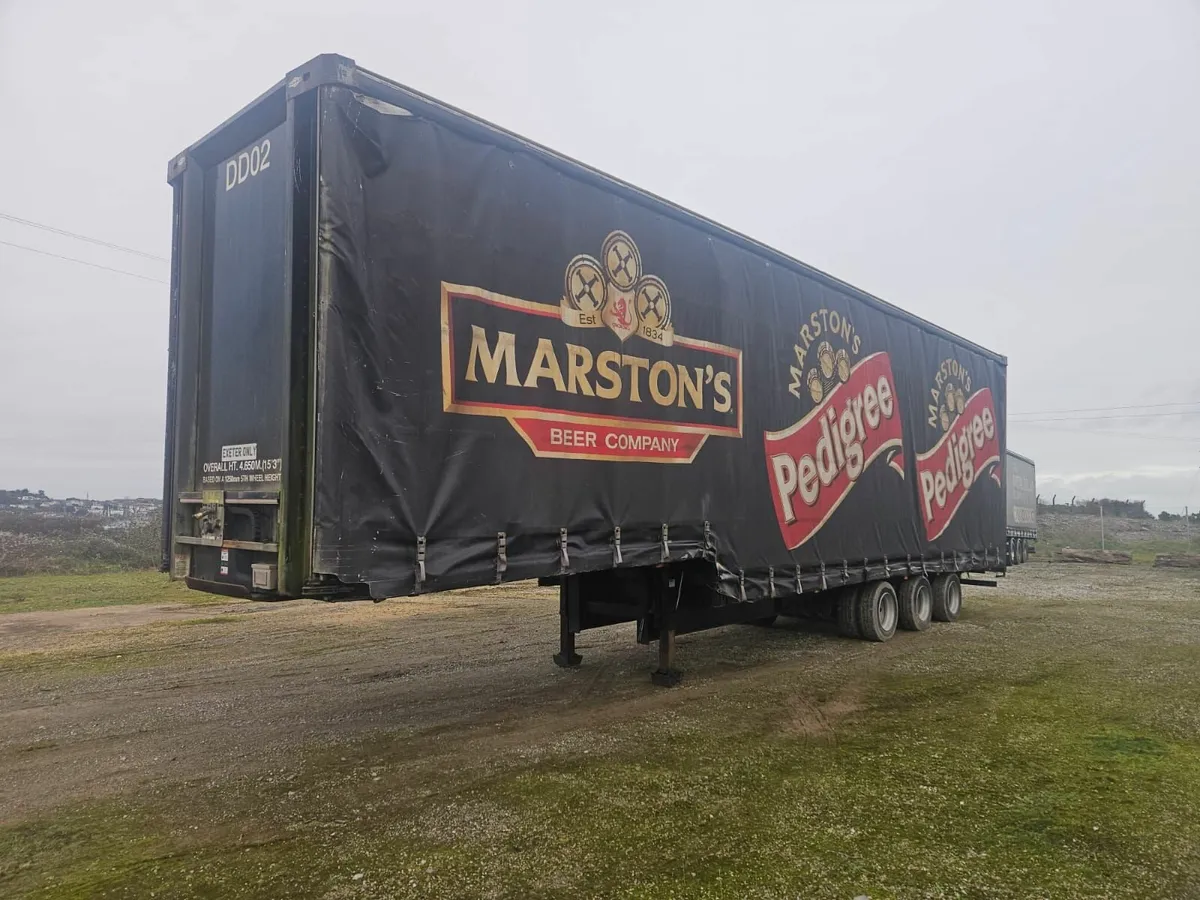 Don bur Stepframe Curtainsider Trailer - Image 1