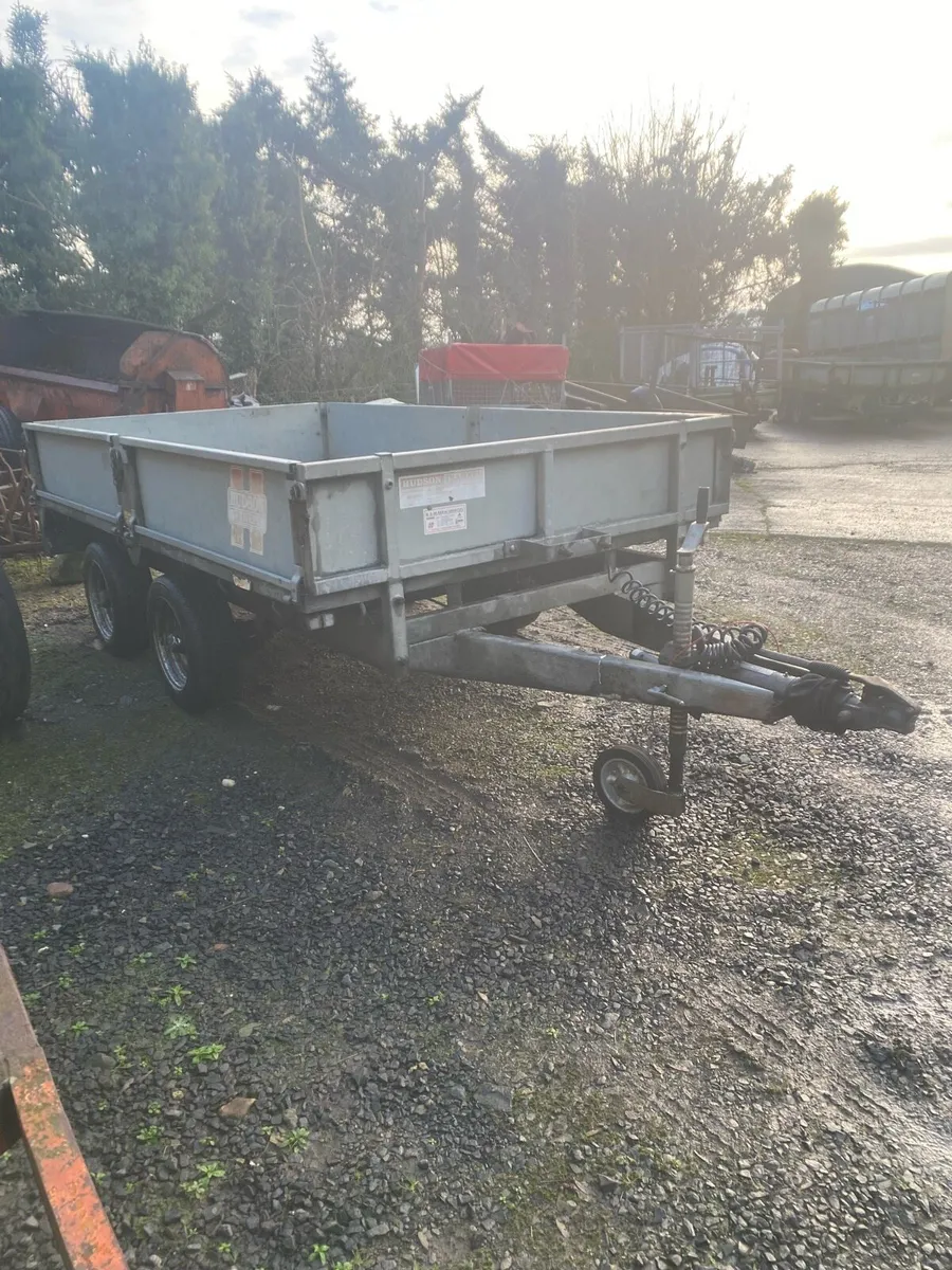 Hudson 10x5,6 Dropside Trailer & Ifor Williams 8x5 - Image 2