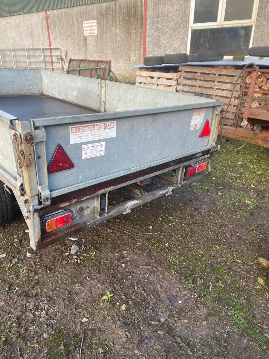 Hudson 10x5,6 Dropside Trailer & Ifor Williams 8x5 - Image 3