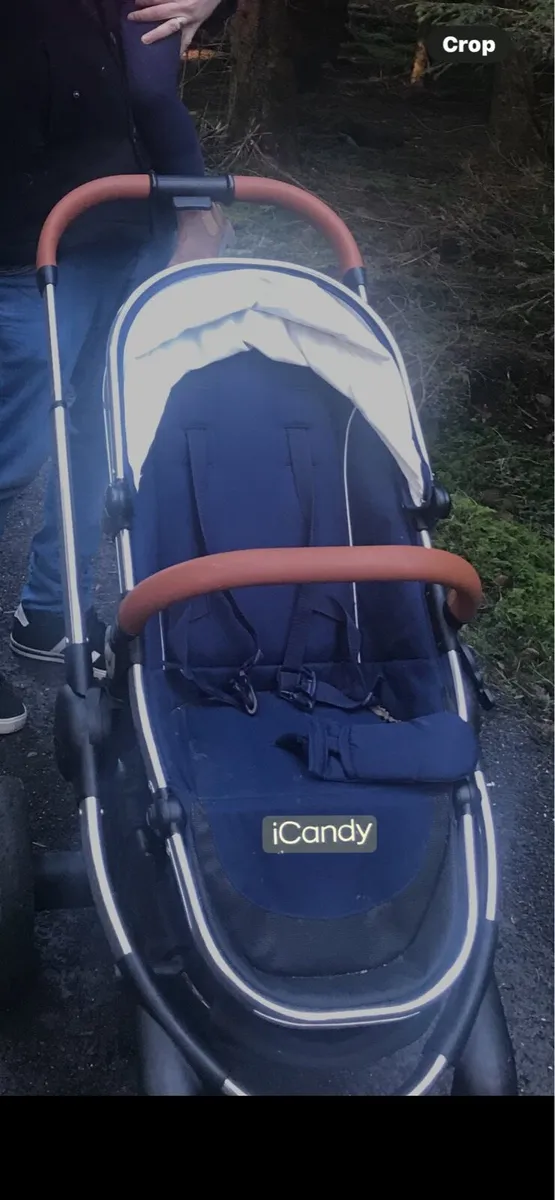 Icandy pram stroller and car seat isofix - Image 2