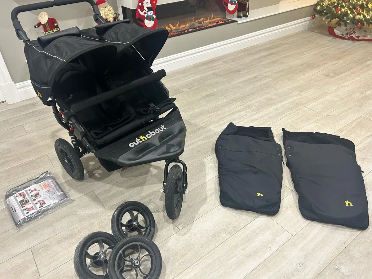 Out and about double buggy nipper v4 - Image 1