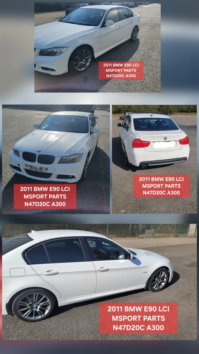 2011 BMW E90 320D LCI MSPORT BREAKING N47D20C A300 - Image 3