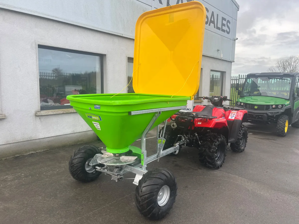 ONLY USED ONCE ! Aitchison Fertiliser Spreader - Image 1