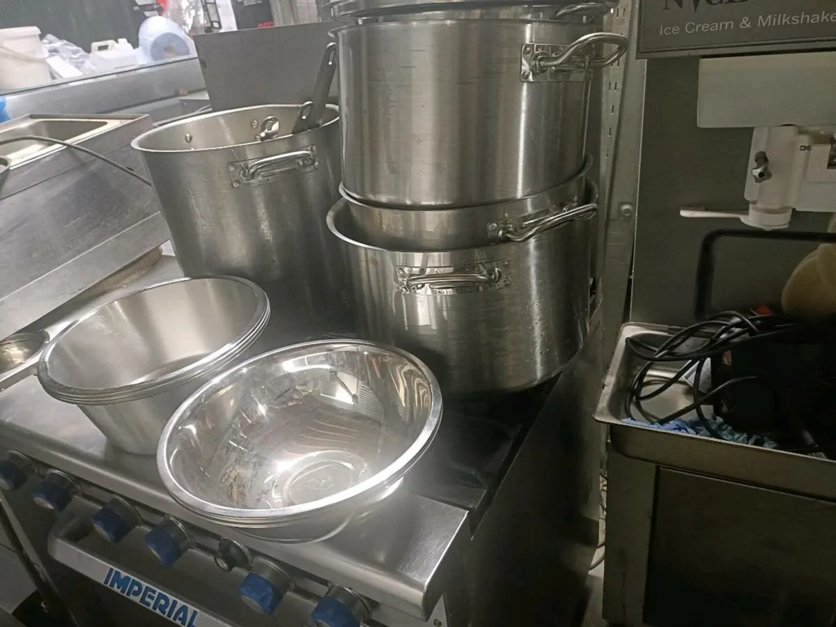 Stainless steel Pots and pans new & used - Image 4