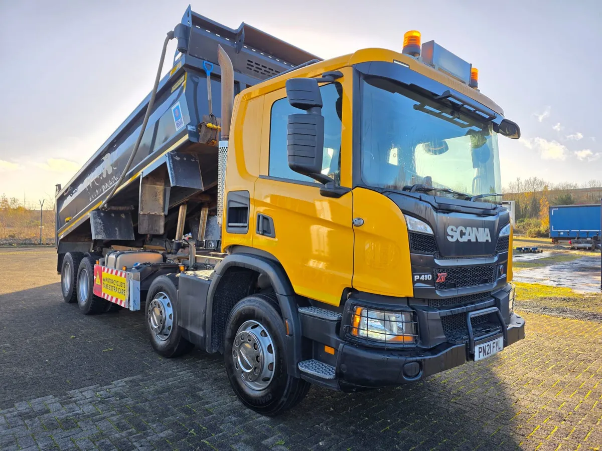 2021 Scania P410 XT 8X4 Tipper - Image 1