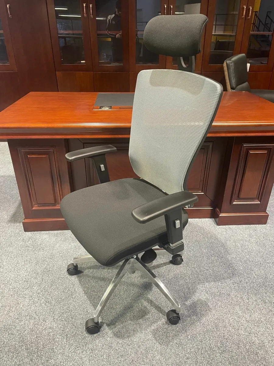 NEW Grey Cosmopolitan Office Chairs - In Stock - Image 4
