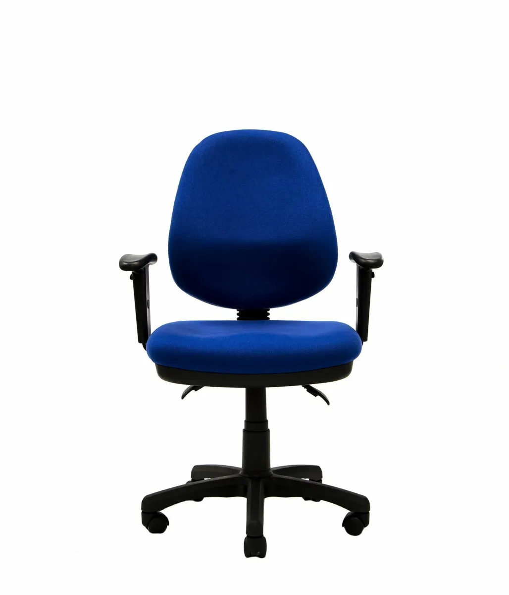 NEW Blue Florence Office Chairs - In Stock - Image 4