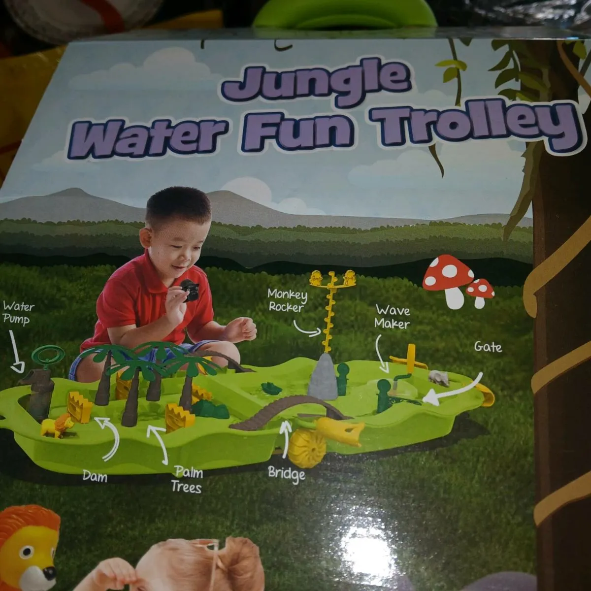Jungle Water Fun Trolley New - Image 3