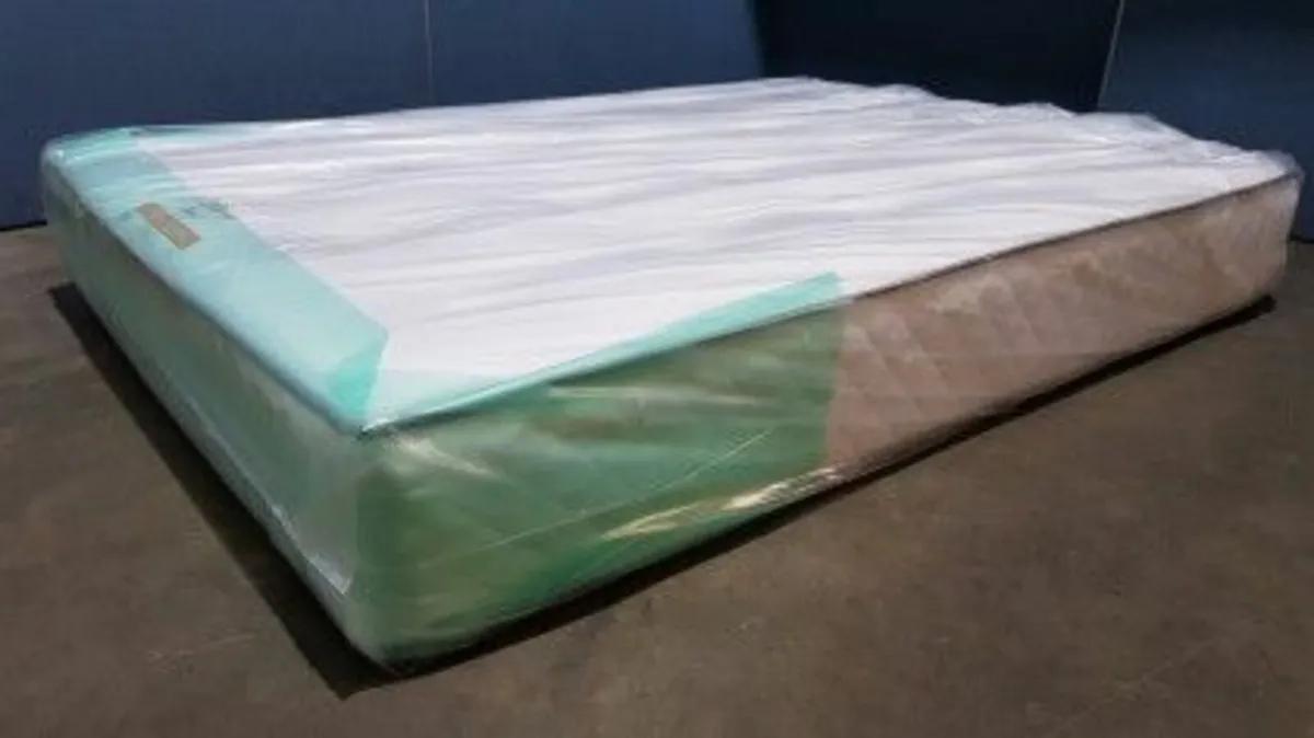 4ft6 Lucia Bonnell Spring Double Mattress - new - Image 1