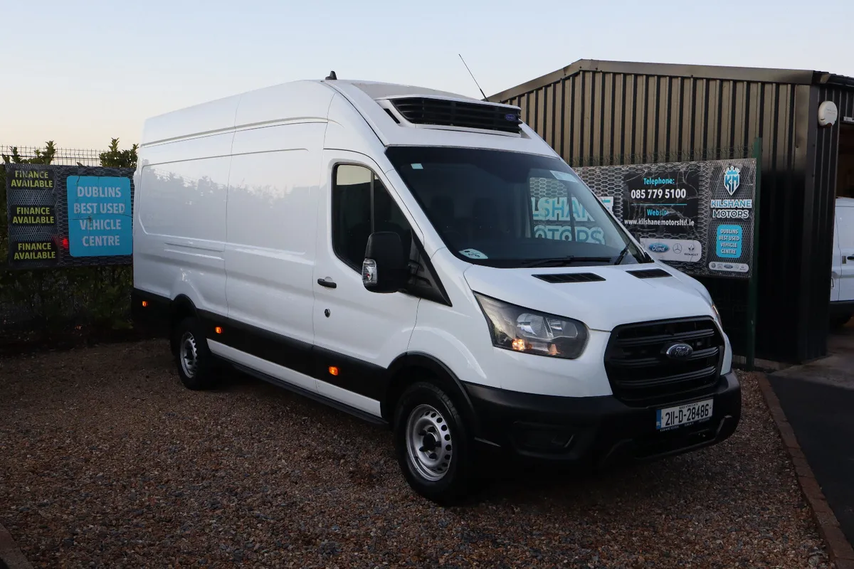 2021 FORD TRANSIT  FRIDGE VAN  JUMBO  (NO VAT) - Image 1