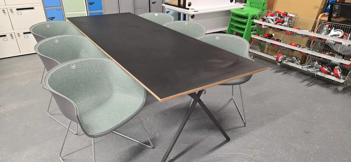 BAI Dining / Meeting Table Set – Arpa Fenix Top - Image 3