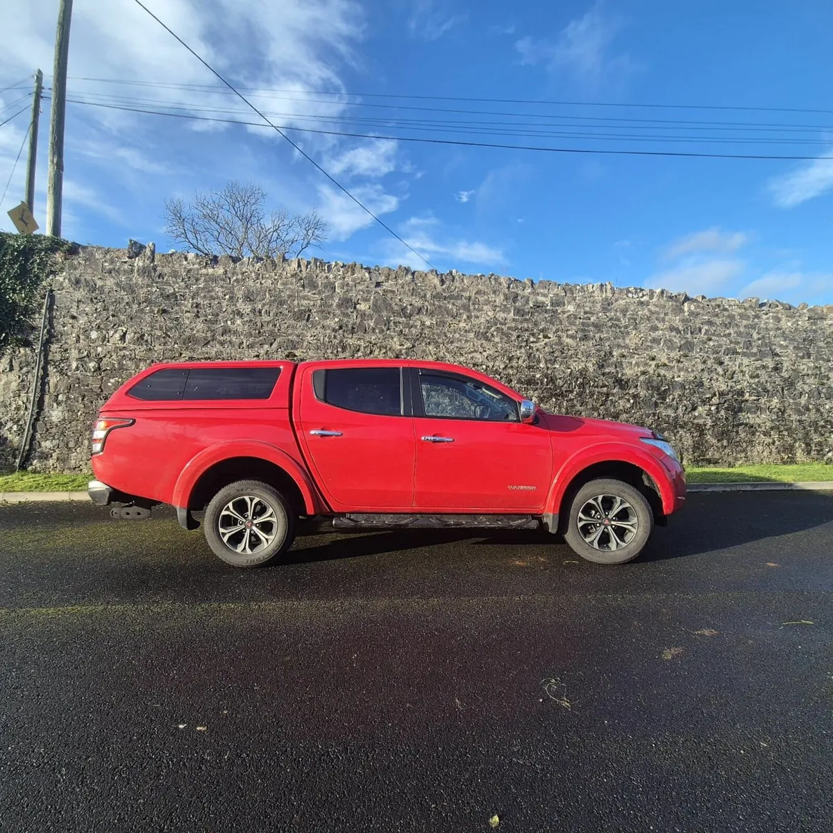 2016 Mitsubishi L200 Warrior Cherry Red  95,000 - Image 1