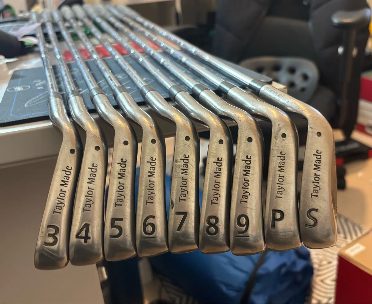 Taylormade Burner Irons Full Set 3-9, PW & SW - Image 1