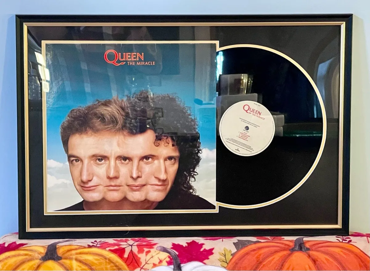 FRAMED CLASSIC VINYL (Queen, Bob Dylan,Joe Cocker) - Image 3
