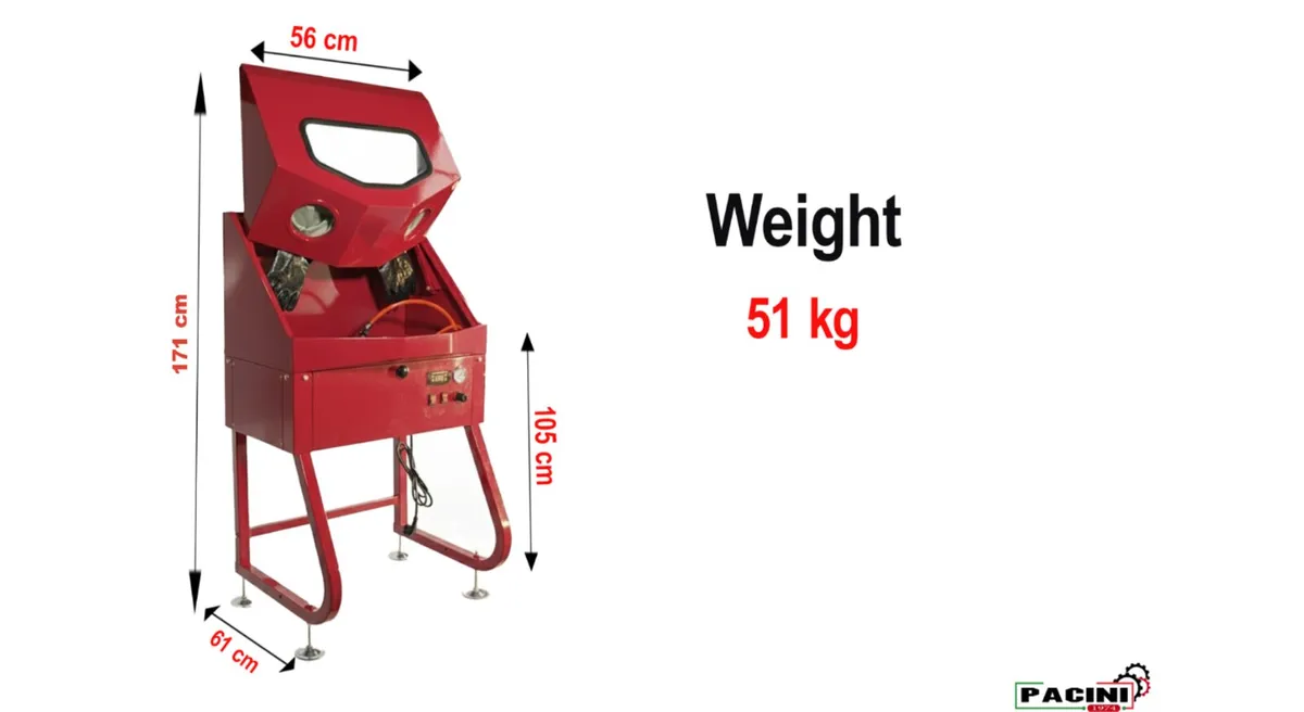 180L Parts Washer with Heating System- PC7700 - Image 3