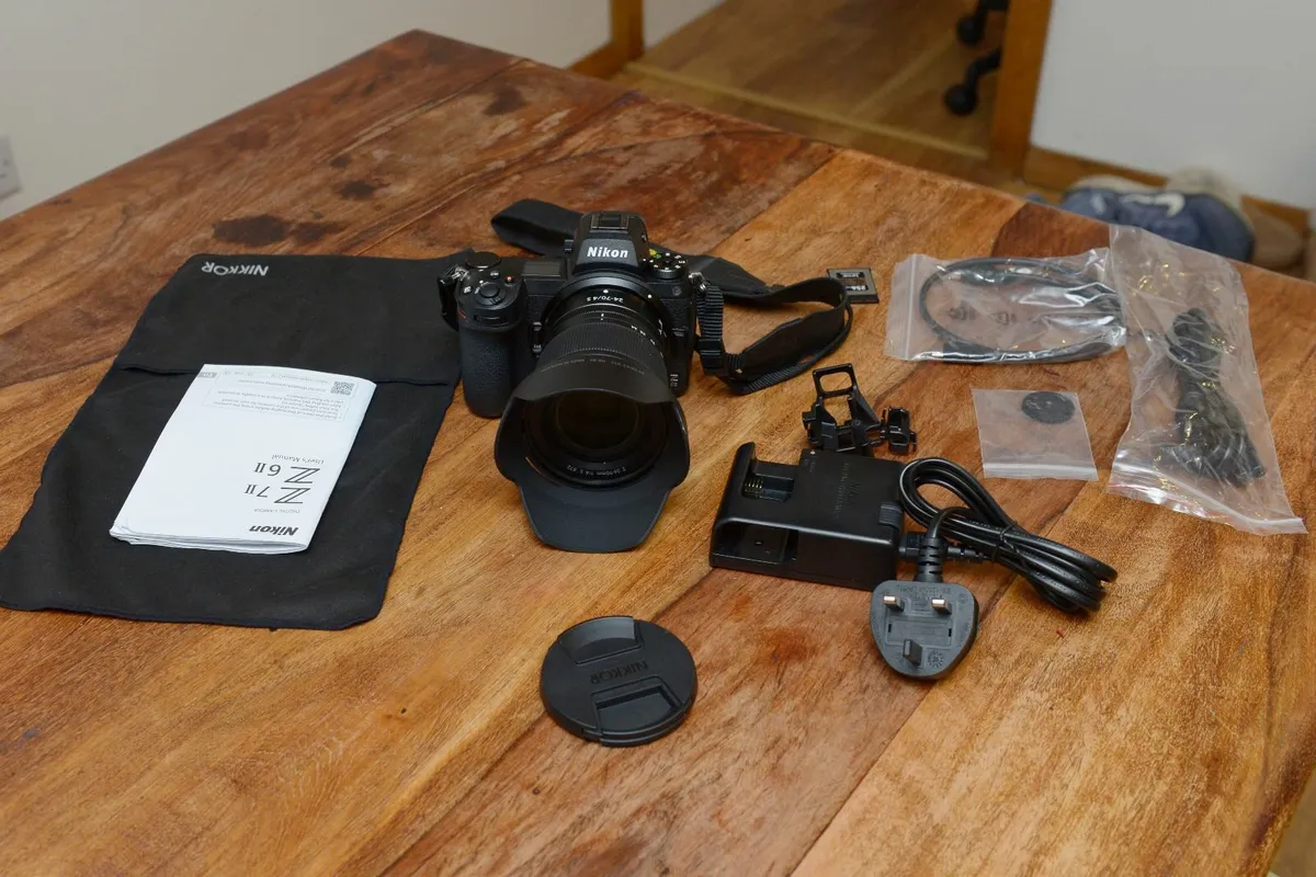 Nikon Z6ii  Mirrorless Camera & 24-70mm  f4 Lens - Image 1