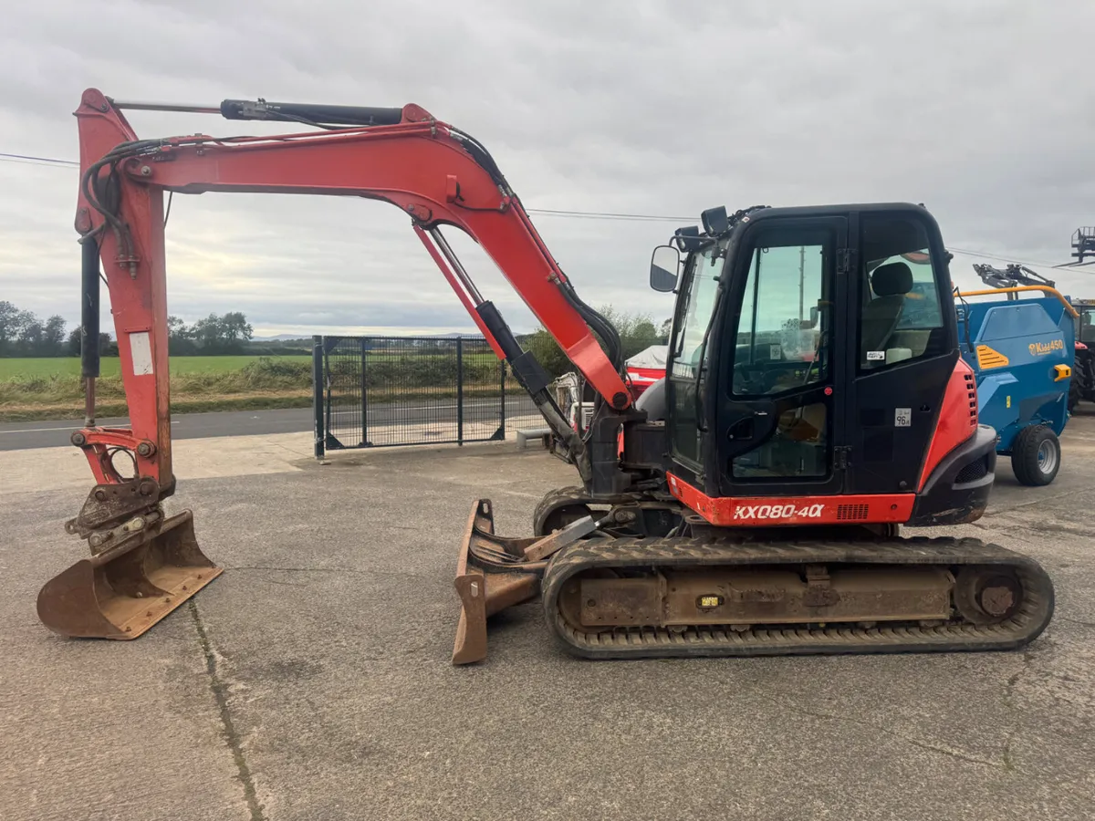 Kubota KX080-4 Digger / Excavator - Image 3