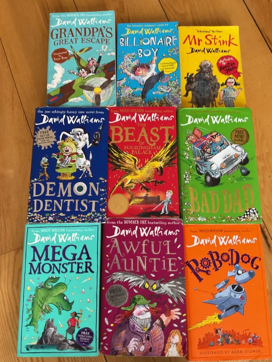 David Walliams books x 9 - Image 1
