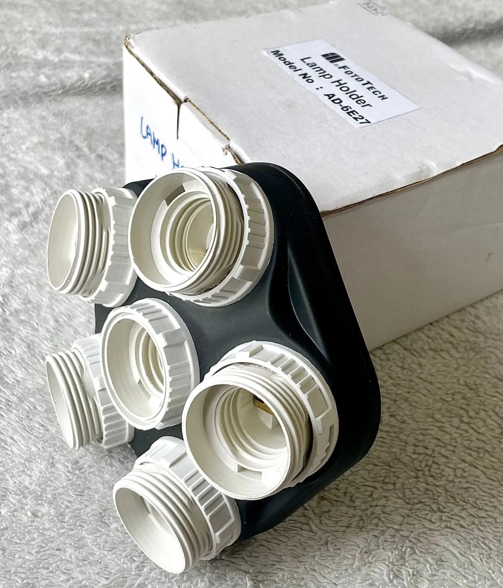 E27 to E27 base socket splitter - Image 1