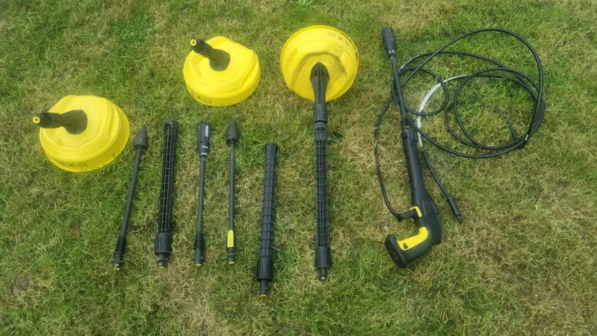 Karcher power washer connections