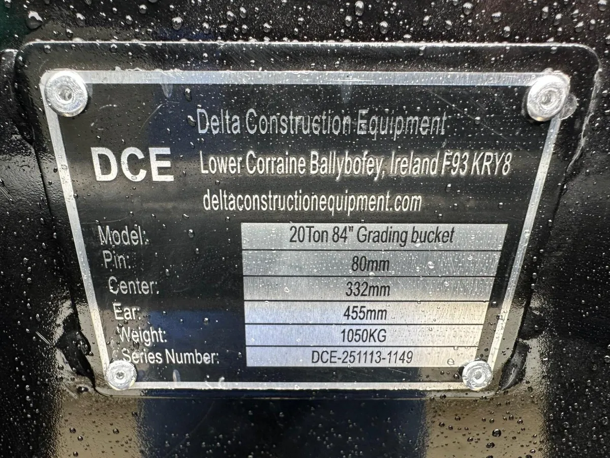 For sale New DCE 20 ton grading bucket - Image 4