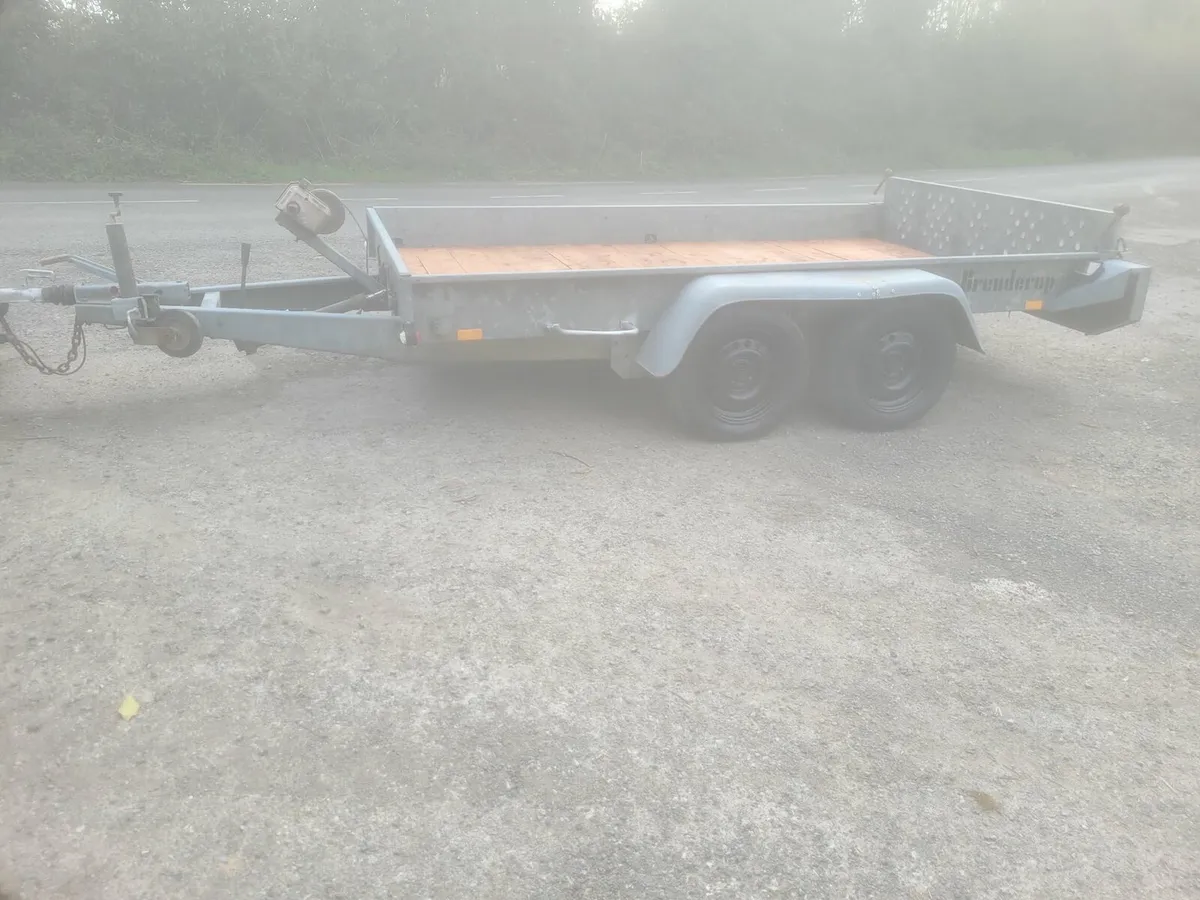 Brenderup tilt bed trailer 10x6 - Image 2