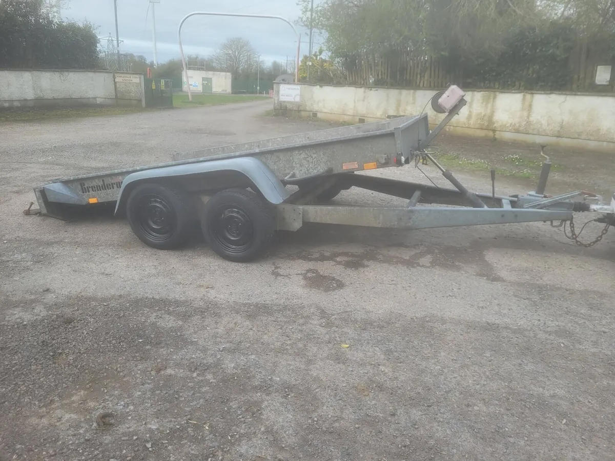 Brenderup tilt bed trailer 10x6 - Image 1