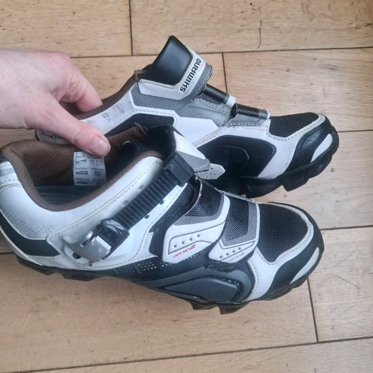 Shimano Cycling Shoes with cleats - Image 1