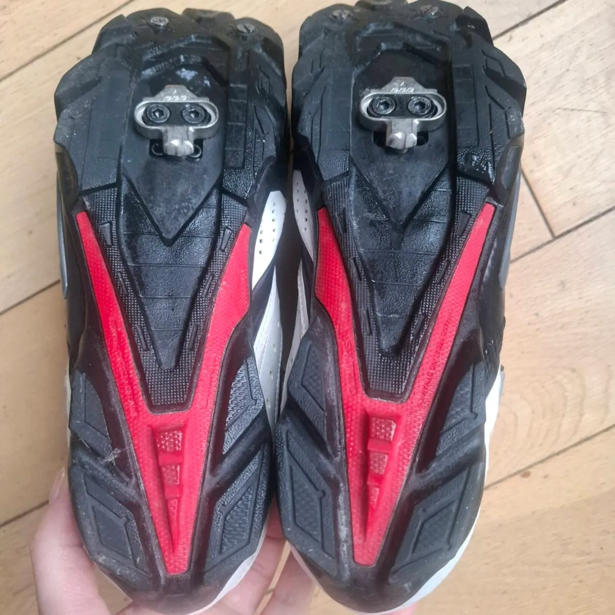 Shimano Cycling Shoes with cleats - Image 2