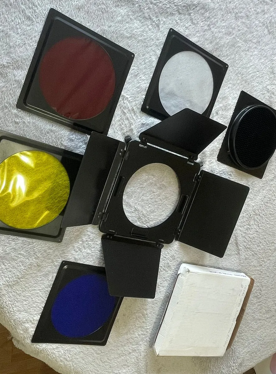 Professional barn door honeycomb grid - Image 1