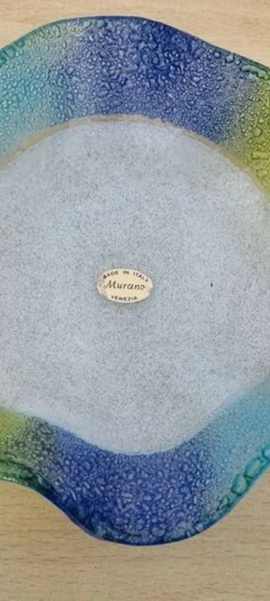 Vintage Murano decorative plate - Image 3