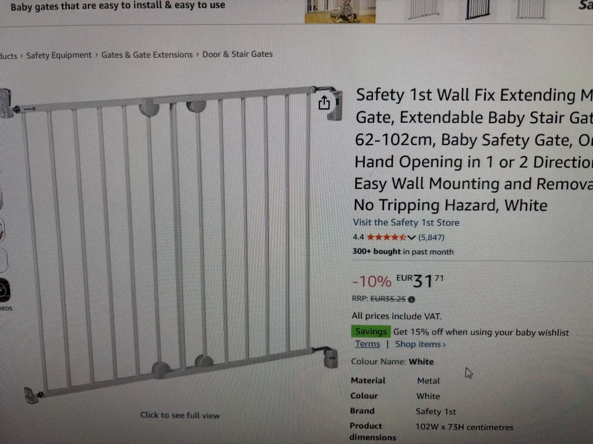 Extendable Baby Gate - Image 1