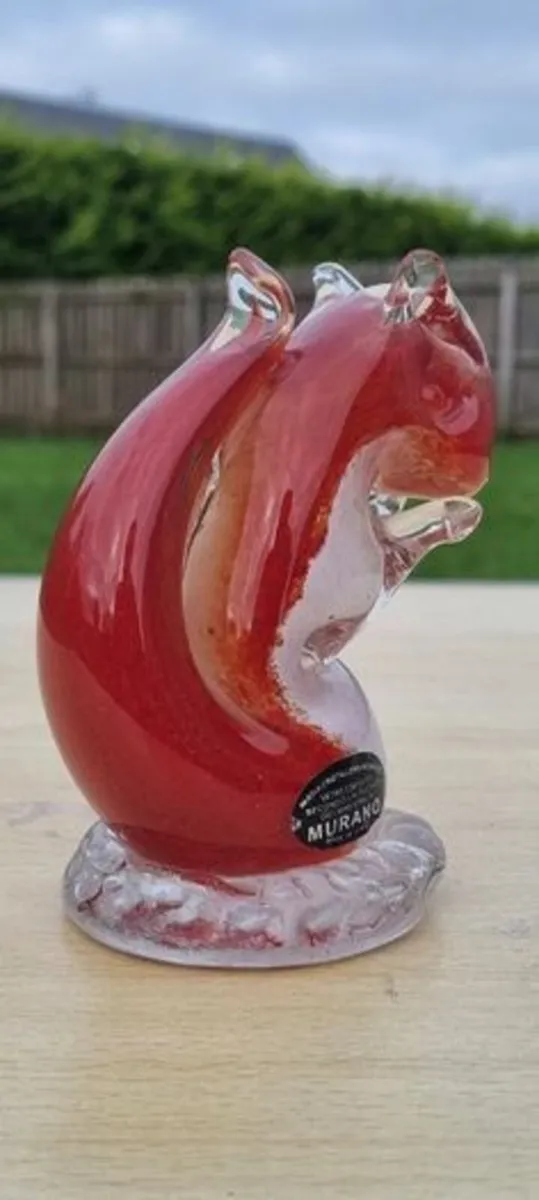 Murano glass squirrel - Image 1