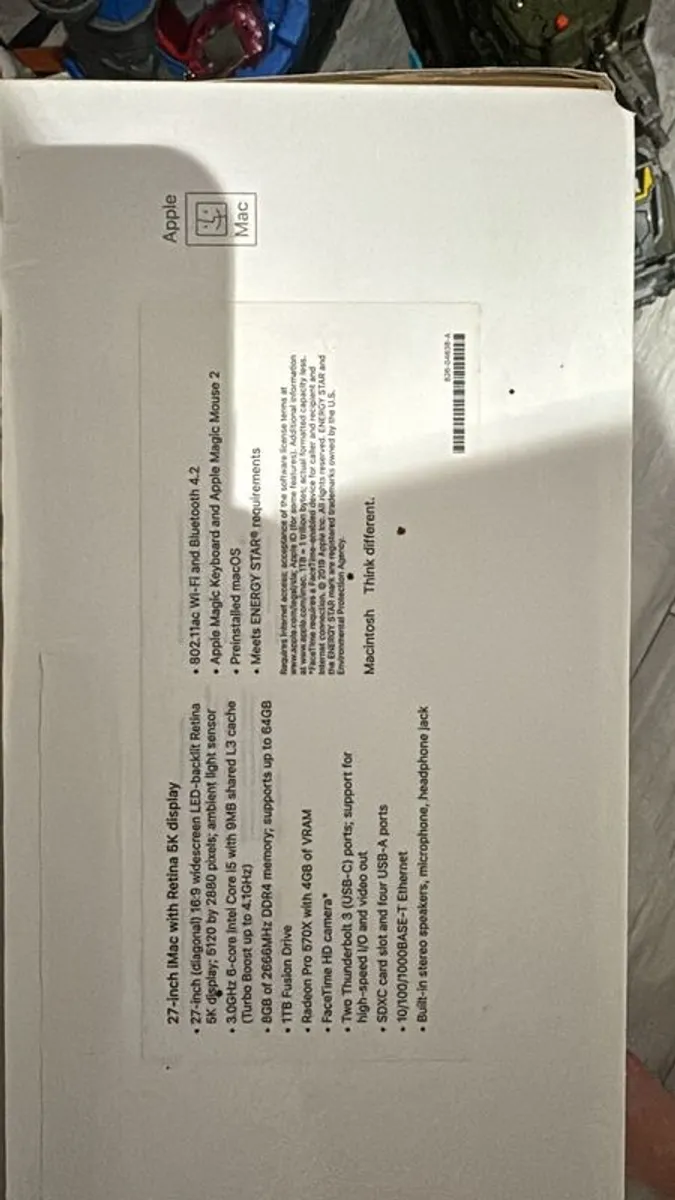 Apple iMac 27 inch 2019 5K - Image 3