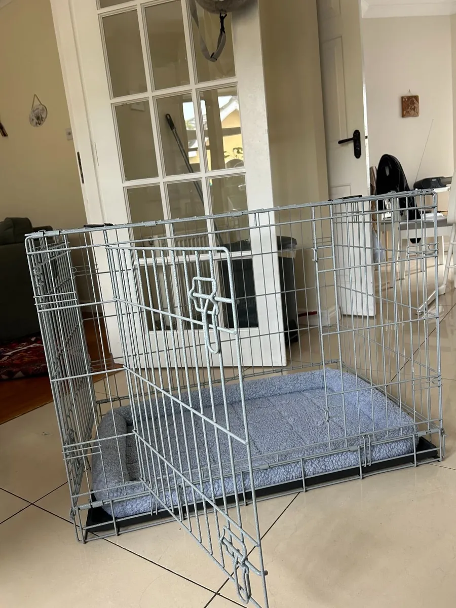 SAVIC Dog Crate with Cushion - Image 3